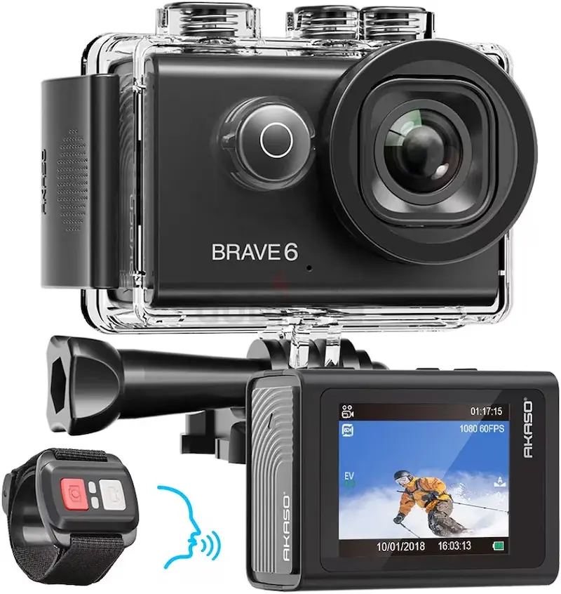 akaso brave 6 action camera