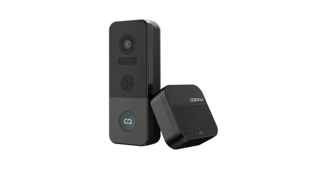 cooau bell j6 plus 2k video  doorbell 