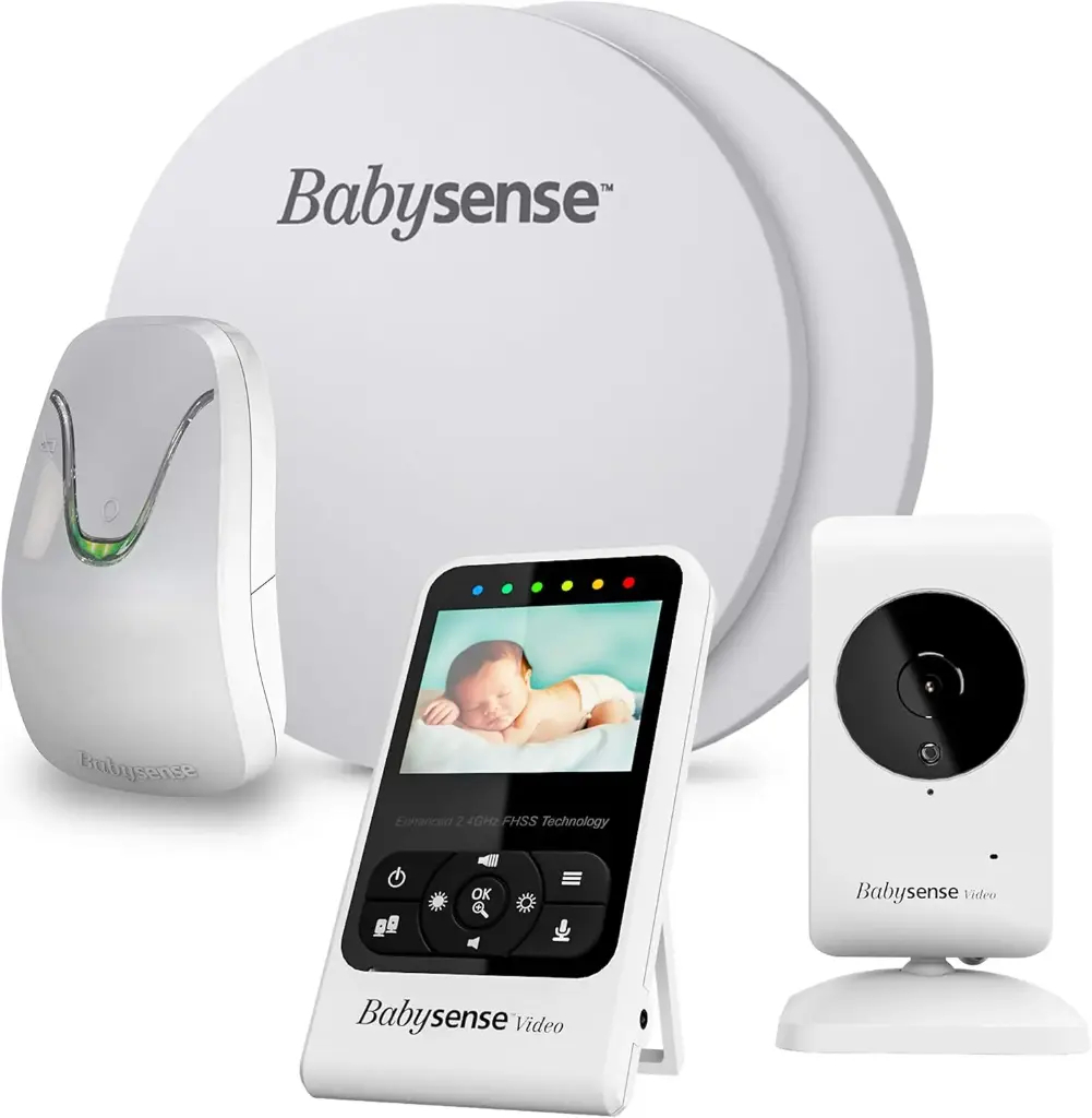 babysense compact bundle safe sleep breathing and video monitor