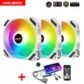 coolmoon 120mm rgb cooling fan