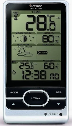 oregon scientific colour lcd advanced wireless weather station 