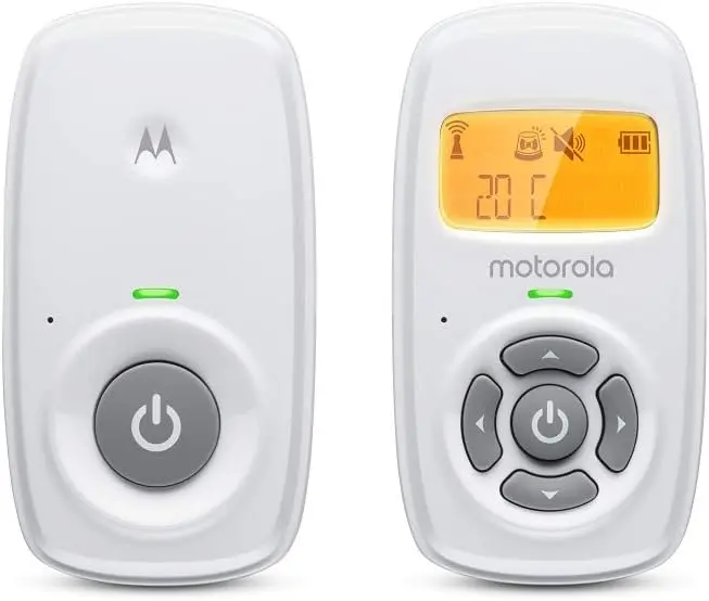 motorola digital audio baby monitor mbp24