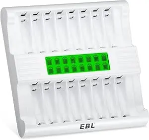 EBL smart charger with lcd display 