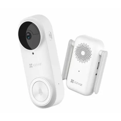 ezviz db2 battery powered video doorbell