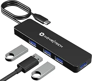 nov8tech usb c to hdmi 7 in 2 hub