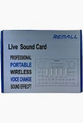 remall live sound card professional portable wireless voice change sound effect