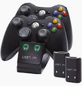 venom twin docking station for use with xbox